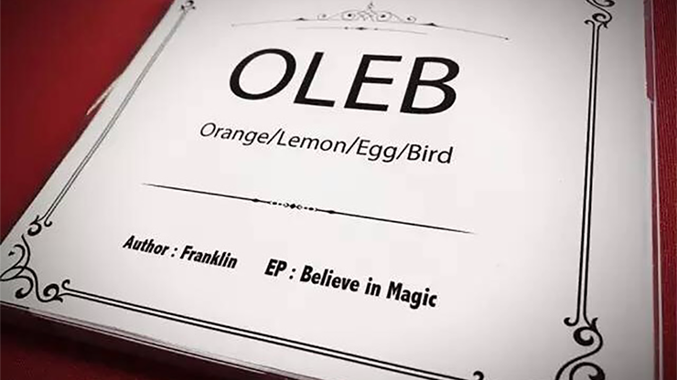 (image for) OLEB by Franklin and N2G Magic - Trick - Click Image to Close