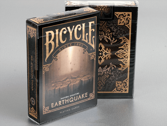 (image for) Bicycle Natural Disasters "Earthquake" Playing Cards by Collectable Playing Cards - Click Image to Close