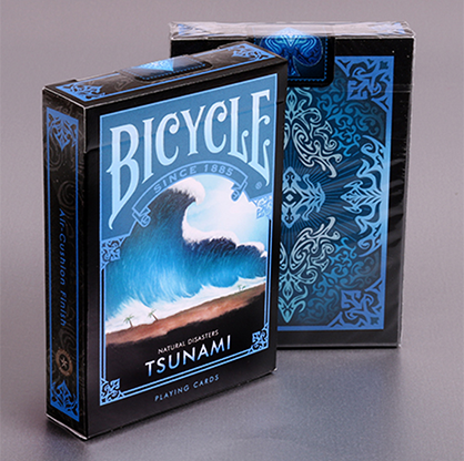 Bicycle Natural Disasters "Tsunami" Playing Cards by Collectable Playing Cards