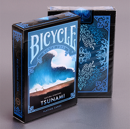 (image for) Bicycle Natural Disasters "Tsunami" Playing Cards by Collectable Playing Cards - Click Image to Close