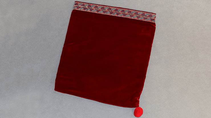 (image for) Velvet Dove Production Bag - Standard (Red) by Viking Magic - Trick - Click Image to Close