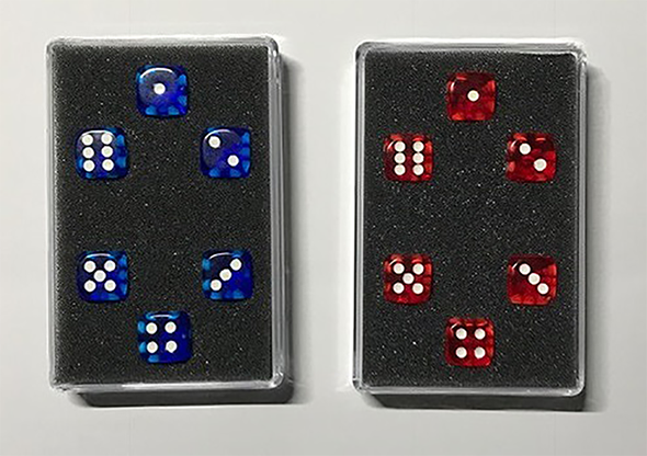 (image for) Perfect Prediction Dice Blue (6 Dice) by Kreis - Trick - Click Image to Close