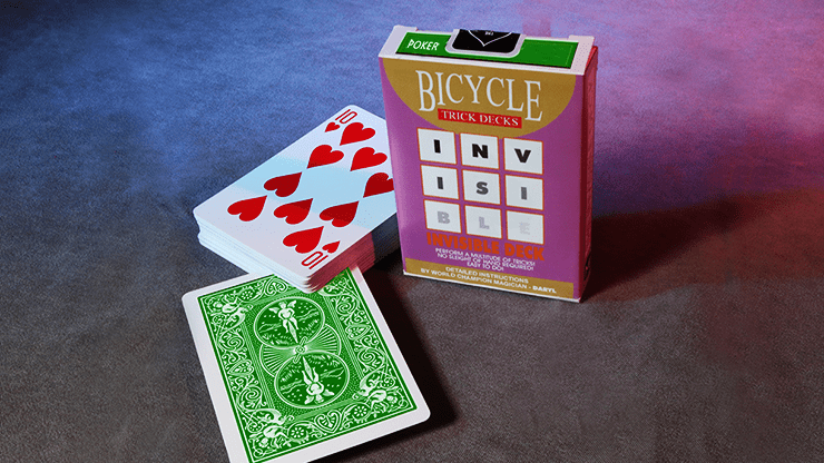 (image for) Invisible Deck Bicycle (Green) - Trick - Click Image to Close