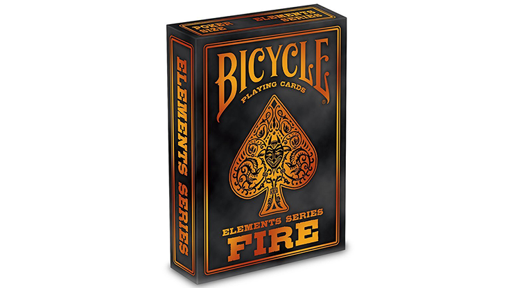 (image for) Bicycle Fire Playing Cards - Click Image to Close