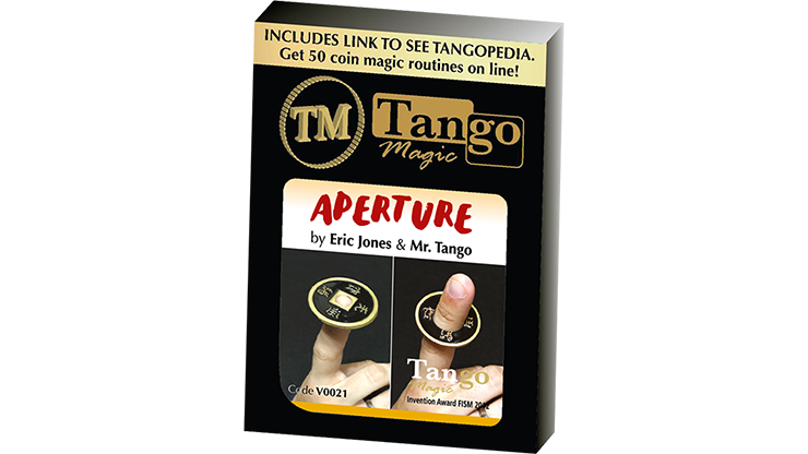 (image for) Aperture (Gimmick and Online Instructions) by Eric Jones and Tango Magic - Trick V0021 - Click Image to Close