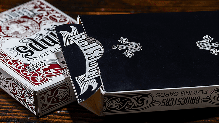 (image for) Gamesters Standard Edition Playing Cards (Black) by Whispering Imps - Click Image to Close