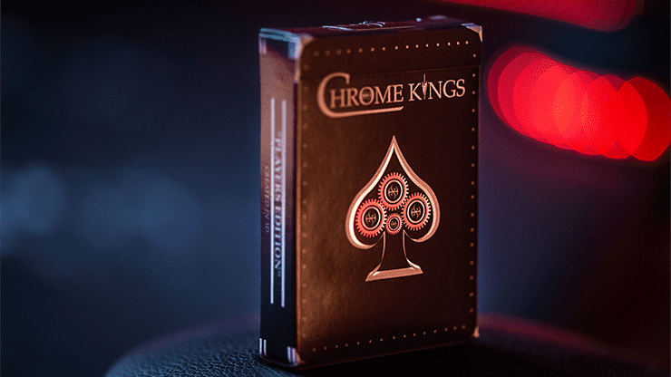 (image for) Chrome Kings Limited Edition Playing Cards (Players Edition) by De'vo vom Schattenreich and Handlordz - Click Image to Close