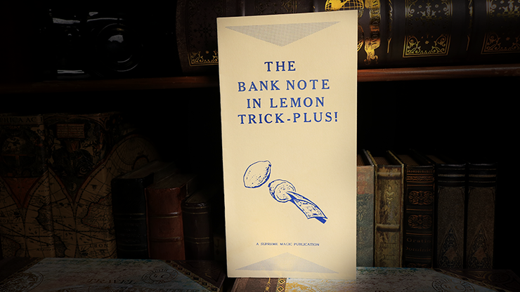 (image for) The Bank Note in Lemon Trick - Book - Click Image to Close
