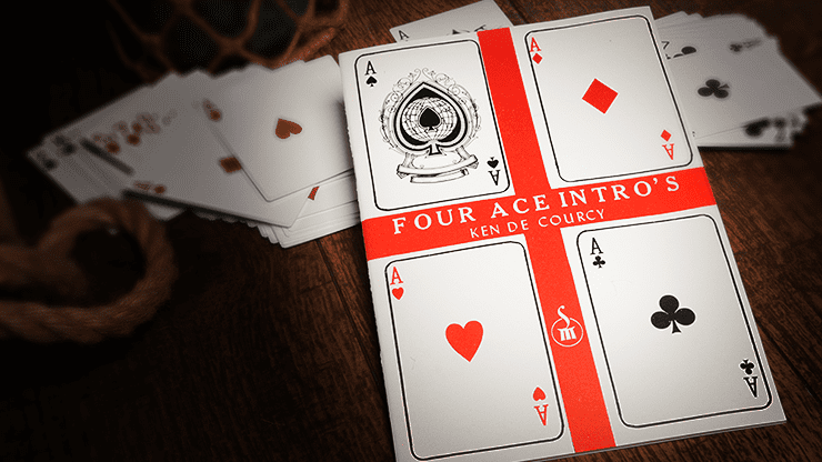 (image for) Four Ace Intro's by Ken de Courcy - Book - Click Image to Close