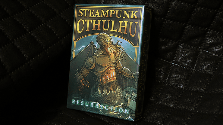(image for) Bicycle Steampunk Cthulhu Resurrection Deck by Nat Iwata - Click Image to Close