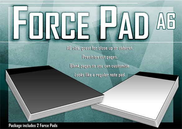 (image for) Force Pad (Medium/Black) Set of Two by Warped Magic - Trick - Click Image to Close