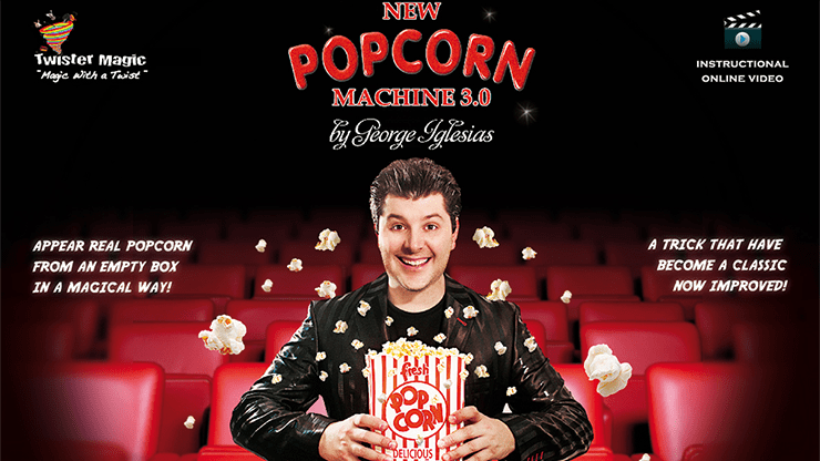 (image for) Popcorn Machine 3.0 by George Iglesias and Twister Magic - Trick - Click Image to Close