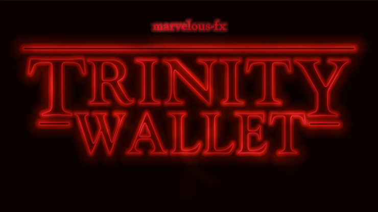 (image for) Trinity Wallet by Matthew Wright - Trick - Click Image to Close