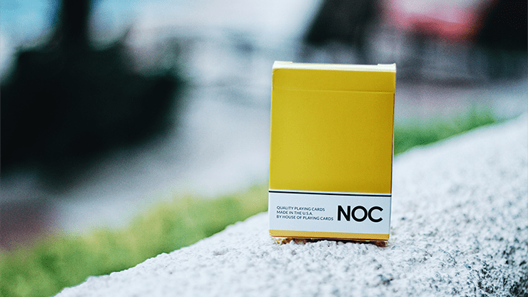 (image for) NOC Original Deck (Yellow) Printed at USPCC by The Blue Crown - Click Image to Close