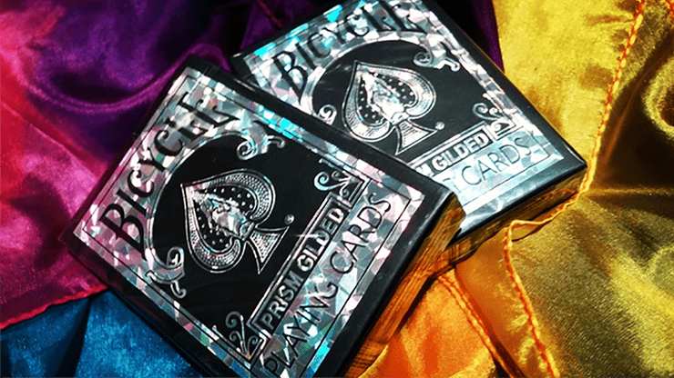 (image for) Bicycle Prism Gilded Deck by Collectable Playing Card - Click Image to Close