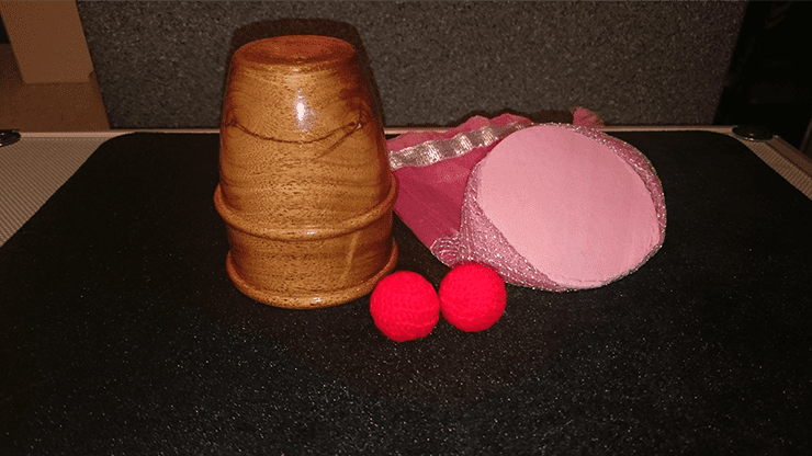 (image for) Exotic Wooden Chop Cup - Trick - Click Image to Close