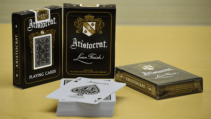 (image for) Aristocrat Black Edition Playing Cards - Click Image to Close