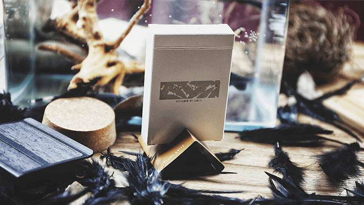 (image for) Limited Edition Plume Knife Playing Card (White) - Click Image to Close