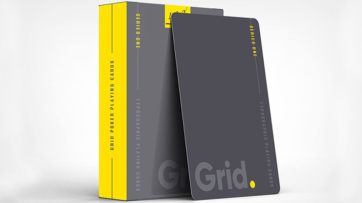 (image for) Grid Typographic Playing Cards - Click Image to Close