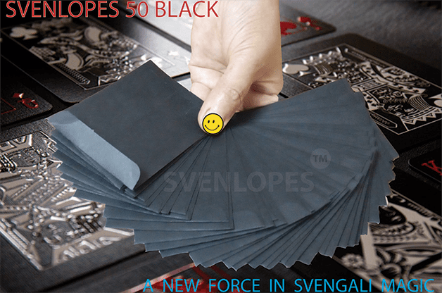 (image for) Svengali Envelopes (Black) by Sven Lee - Trick
