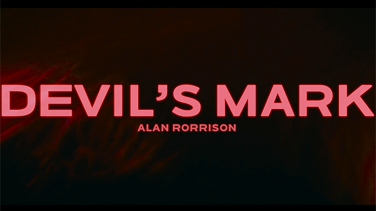 (image for) Devil's Mark (DVD and Gimmicks) by Alan Rorrison - DVD - Click Image to Close
