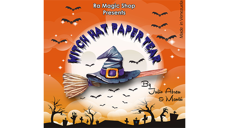(image for) Witch Hat Paper Tear (12 pack) by Ra Magic - Trick - Click Image to Close