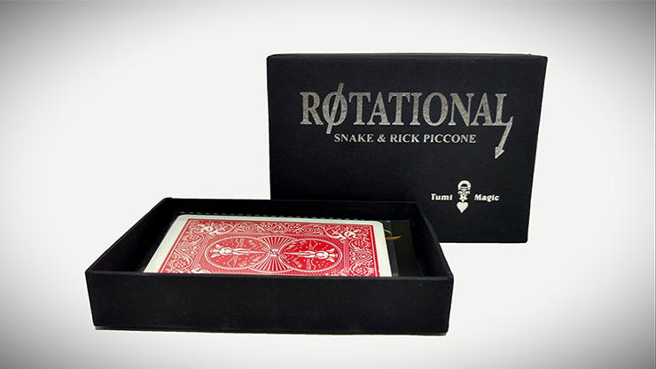 (image for) Tumi Magic presents Rotational (Red) by Snake & Rick Piccone - Trick - Click Image to Close