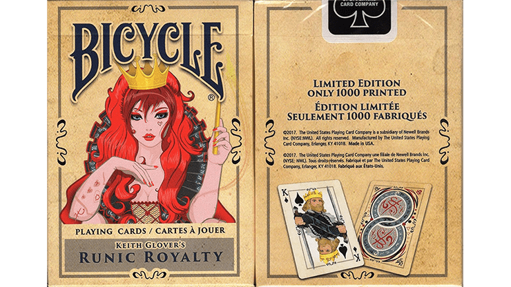 (image for) Runic Royalty Bicycle Playing Cards - Click Image to Close