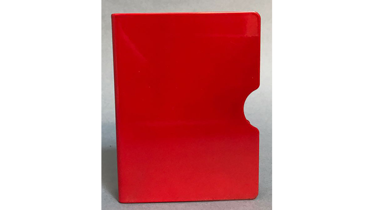 (image for) Card Guard (Red/ Plain) by Bazar de Magia - Click Image to Close