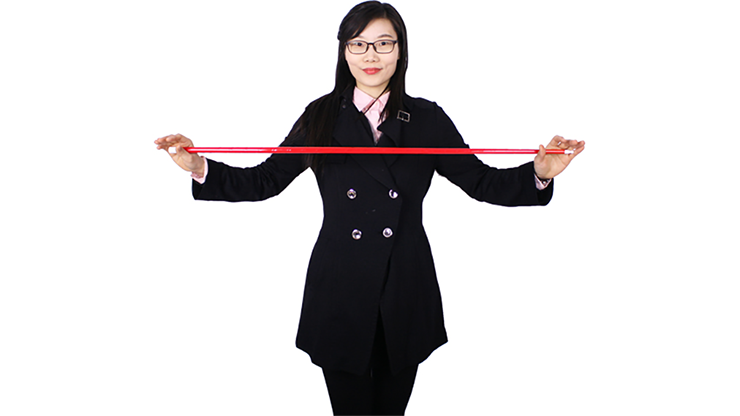 (image for) Vanishing Cane (Plastic, RED) by JL Magic - Click Image to Close