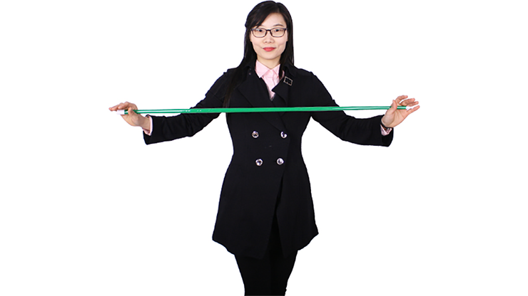 (image for) Vanishing Cane (Plastic, GREEN) by JL Magic - Click Image to Close