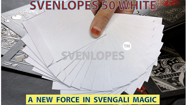 (image for) Svengali Envelopes (White) by Sven Lee - Trick