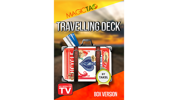 (image for) Travelling Deck Box Version Blue (Gimmick and Online Instructions) by Takel - Trick - Click Image to Close