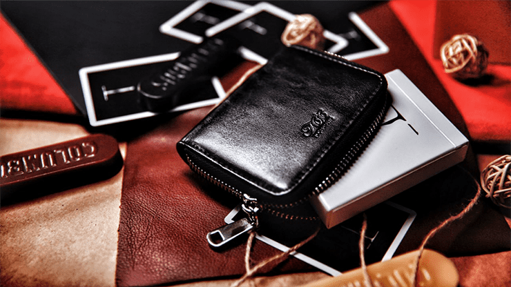 (image for) Zipper Playing Card Case (Artificial Leather) by TCC - Click Image to Close