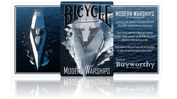 (image for) Modern Warships Playing Cards - Click Image to Close
