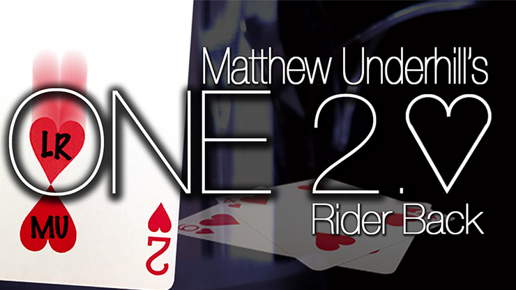 (image for) ONE Two of Hearts (Online Instructions and Red Gimmick) Edition by Matthew Underhill - DVD - Click Image to Close