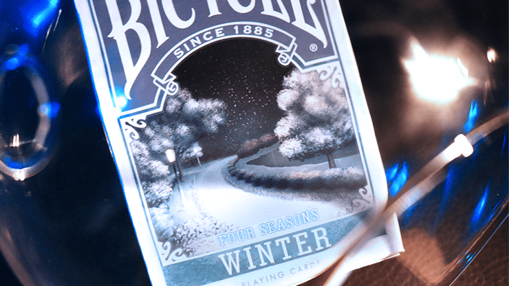 (image for) Bicycle Four Seasons Limited Edition (Winter) Playing Cards - Click Image to Close