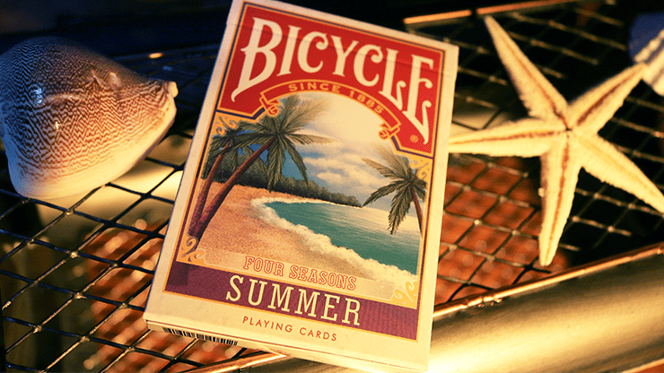 (image for) Bicycle Four Seasons Limited Edition (Summer) Playing Cards - Click Image to Close