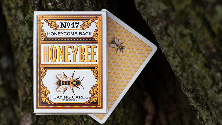 (image for) Honeybee V2 Playing Cards (Yellow) - Click Image to Close