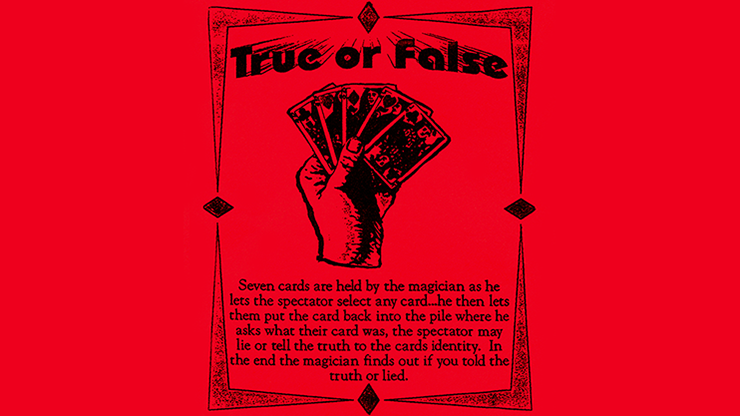 (image for) True or False by Ickle Pickle - Tricks - Click Image to Close