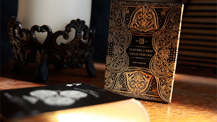 (image for) Limited Edition 2017 National Playing Card Deck (Black Gilded) by Seasons Playing Card - Click Image to Close