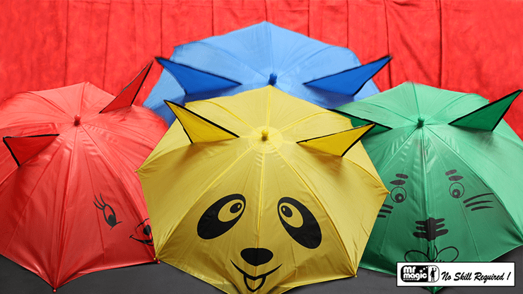 (image for) Umbrellas from Handkerchief by Mr. Magic - Trick