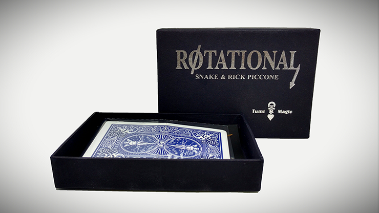 (image for) Tumi Magic presents Rotational (Blue) by Snake & Rick Piccone - Trick - Click Image to Close