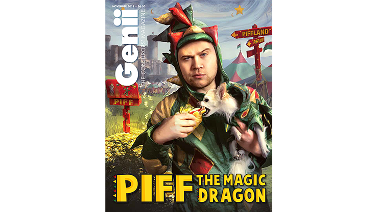 (image for) Genii Magazine "PIFF the Magic Dragon" November 2018 - Book - Click Image to Close