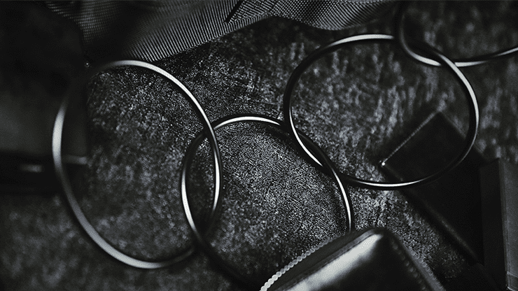 (image for) 4" Linking Rings (Black) by TCC - Trick - Click Image to Close