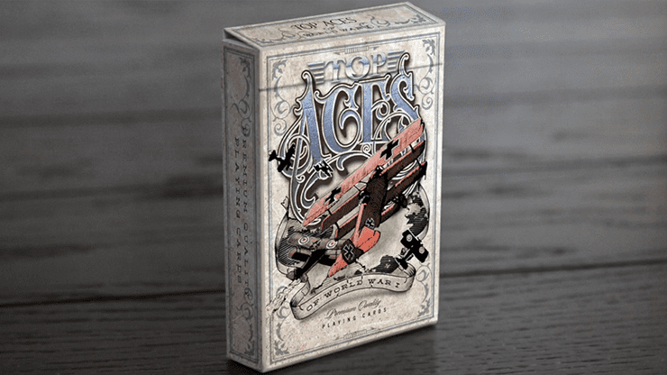 (image for) Top Aces of WWI (Standard Edition) Playing Cards - Click Image to Close