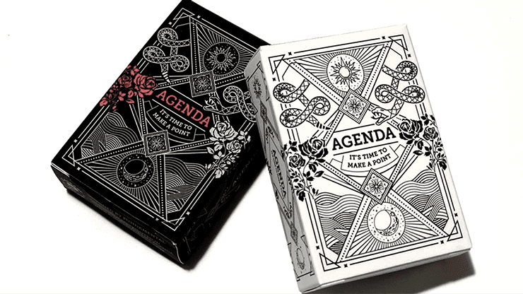 (image for) Mini Agenda Playing Cards (White) - Click Image to Close