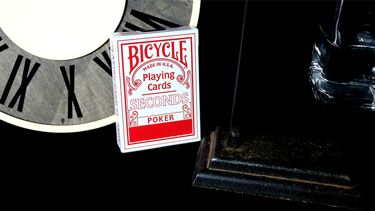 (image for) Bicycle 808 Seconds (Red) Playing Cards by US Playing Cards - Click Image to Close