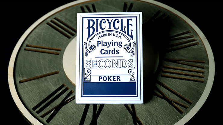 (image for) Bicycle 808 Seconds (Blue) Playing Cards by US Playing Cards - Click Image to Close