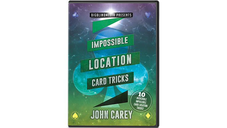 (image for) BIGBLINDMEDIA Presents Impossible Location Card Tricks by John Carey - DVD - Click Image to Close